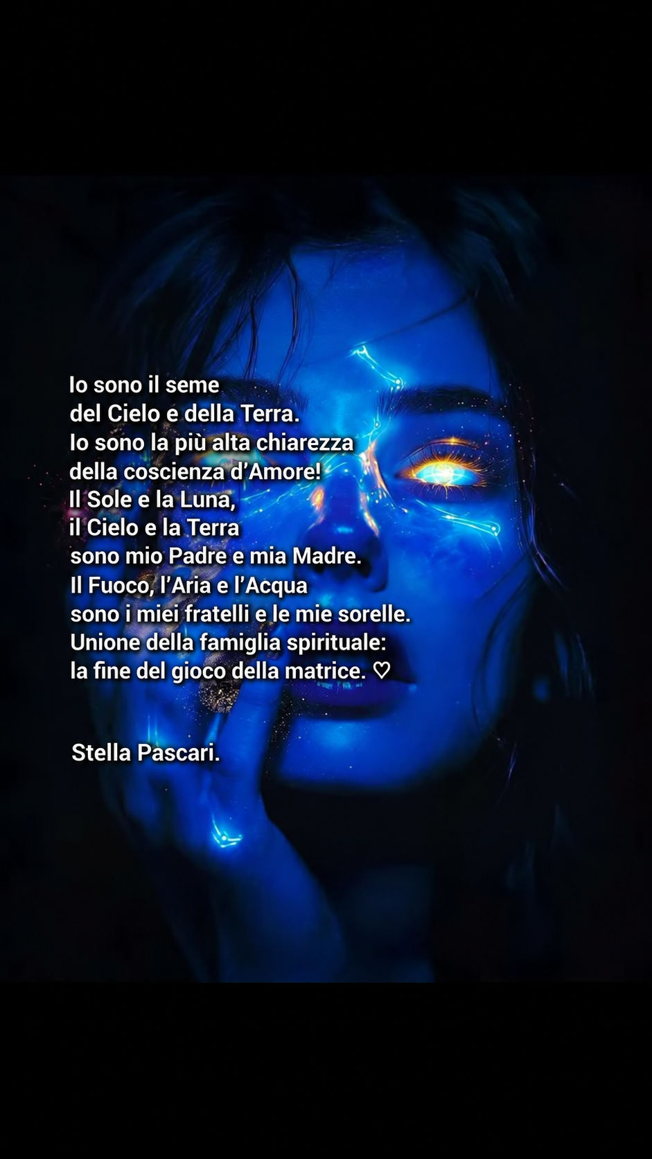Messaggio in italiano di Stella Pascari sul Cielo, la Terra e la famiglia spirituale